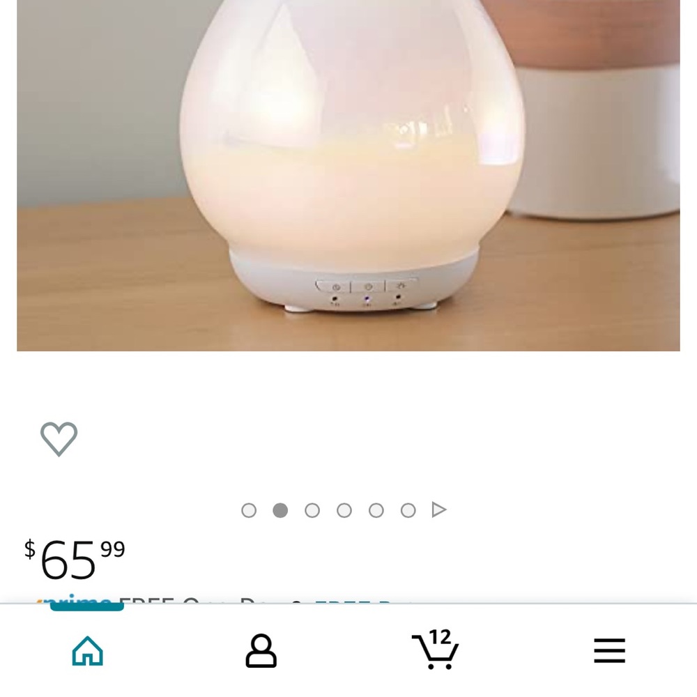 Aroma Source Opalescent essential oil diffuser - Picture 5 of 6